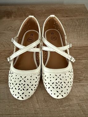wonder nation White Girls Mary Jane Dress Shoes